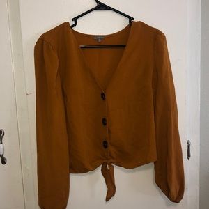 Burnt orange shirt